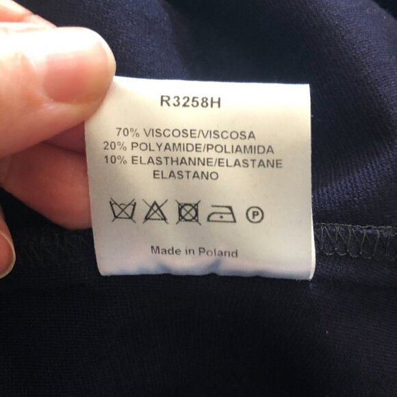 Sandro Black Navy Bodycon Dress - Picture 7 of 8